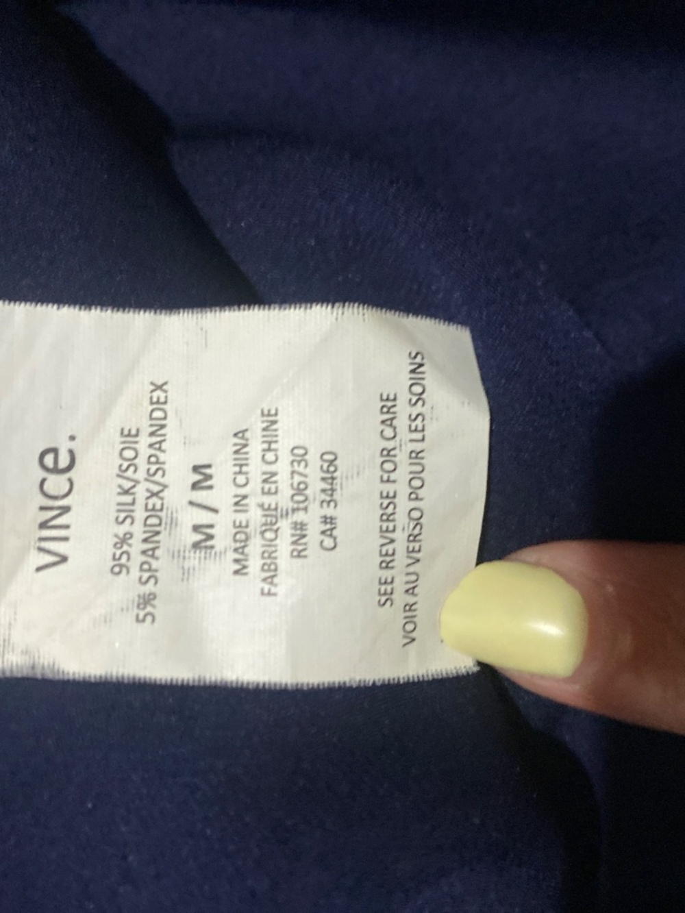 Vince M Silk Shift Popover Oversized Midi Dress - Picture 11 of 12